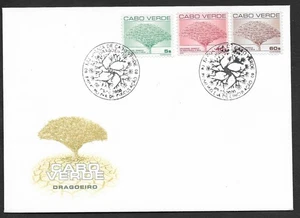 Cape Verde Dragon Tree Dragoeiro 2000 FDC Cabo Verde - Picture 1 of 1