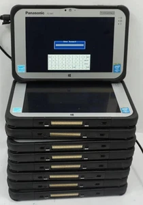 Posten 9 Panasonic ToughPad FZ-M1 Core i5-4302Y 1,6GHz 8GB ohne SSD - Bios gesperrt - Bild 1 von 7
