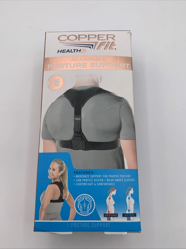 Soporte de postura ajustable de ajuste de cobre (pecho 33"-44") Foto 1 de 4