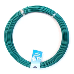 15 WG x 100' Green Steel Clothesline Wire (1 pcs.) - Picture 1 of 1