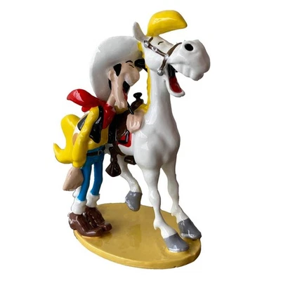 Figurine de collection Pixi Lucky Luke riant avec Jolly Jumper 5449 (2021) - Bild 1 von 4