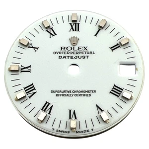 Genuine Rolex Oyster Perpetual Datejust 31mm Roman Dial White & Steel 68278 - Picture 1 of 4