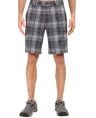 The North Face Men’s Pure Vida 2.0 10” Plaid Hiking Performance Shorts Gray 34 - Image 1 of 4