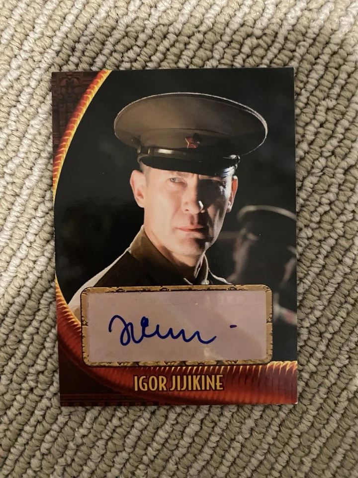 IGOR JIJIKINE INDIANA JONES CRYSTAL SKULL TOPPS 2008 AUTO Retail SSP Version - Image 1 of 4