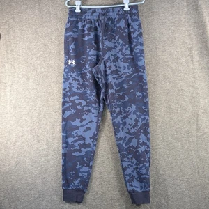 Under Armour UA Rival Fleece blau Tarnmuster Jogginghose Hose HERREN GRÖSSE Medium 1382293 - Bild 1 von 10