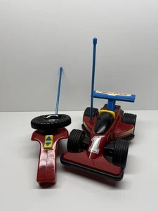Fisher Price 2825 RC Rennwagen Ferngesteuertes Auto 1992 | Getestet | Gut - Bild 1 von 8
