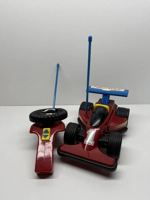 Fisher Price 2825 RC Rennwagen Ferngesteuertes Auto 1992 | Getestet | Gut - Bild 1 von 4