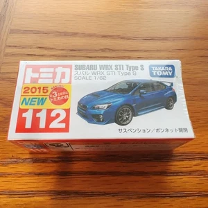 New, Tomica Subaru WRX STI Type S 112 - Picture 1 of 3