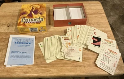 2001 Canasta Caliente Card Game Official Version Parker Brothers 100% Complete - Image 1 of 2