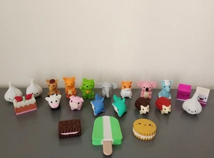 Novelty Animal and Dessert Themed Puzzle Erasers (includes 22 erasers) - Picture 1 of 2