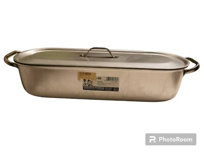 Pesciera 50 cm PENTOLE AGNELLI LINEA PROFESSIONALE - Immagine 1 di 4