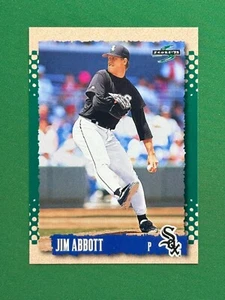 1995 Score Baseball Series 2 #452 Jim Abbott Base - Picture 1 of 2
