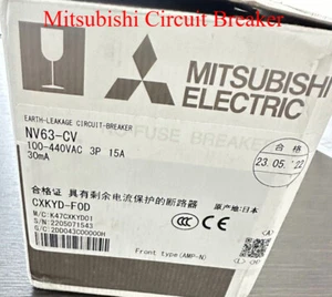 Mitsubishi Circuit Breaker NV63-CV 3P 15A 100-440V - Picture 1 of 1