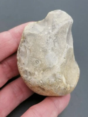 Lower Paleolithic Pebble Culture France Chopper Scraper Famous place Wimereux - Image 1 of 4