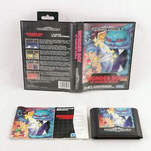 Wonder Boy In Monster World Mega Drive Sega Complete PAL