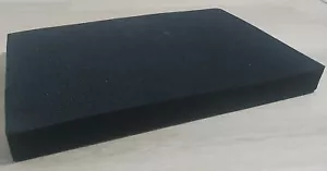 Foam Sheets Black Sponge DIY Cosplay Polypropylene Open Cell Padding 50x35cm - Picture 1 of 6