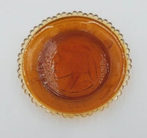 Native American 1981 PCPCA Vintage Sandwich Hyannis Glass Cup Plate - Picture 1 of 2