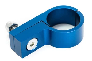 19-20mm Schlauchhalter Blau eloxiert - Picture 1 of 2