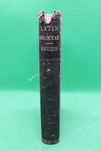 1875 Textbook - Albert Harkness "Latin Grammar" see pics - Picture 1 of 6