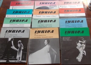 LYRICA LOT DE 12 REVUES DE 1978 ET 1979 - Picture 1 of 3