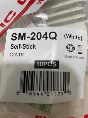 10pcs Seco-Larm Enforcer White Self Stick SM-204Q - Image 1 of 2