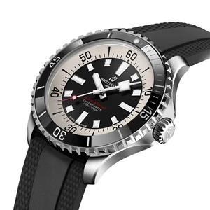 Breitling Superocean Automatic 44 Black Dial Men's Watch A17376211B1S1 New - Picture 1 of 6
