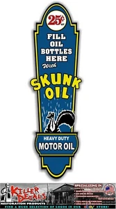 ADESIVO ADESIVO 24" (SKUNK-4) SKUNK OLIO MOTORE LUBRIFICANTE BENZINA DECALCOMANIA - Foto 1 di 1