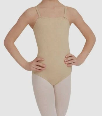 Capezio Niña Beige Sin Mangas Una Pieza Niño Camisola Leotardo Talla M Foto 1 de 2