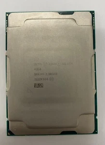 Intel Xeon Silver 4316 SRKXH 20C 2,3 GHz 2,8/3,4 GHz 30 MB 150 W LGA4189 DDR4-2666 - Imagen 1 de 3