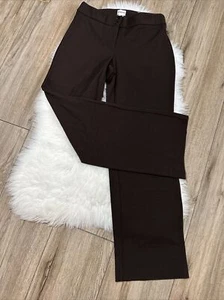 NWT Chico’s Defined Brown Modern Pants Size 0.5 / S / 6 - Picture 1 of 9