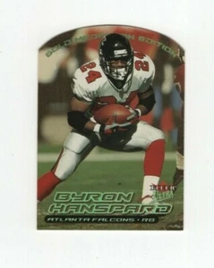 2000 FLEER ULTRA FOOTBALL GOLD MEDALLION - BYRON HANSPARD ATLANTA FALCONS #42 - Picture 1 of 3