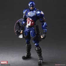 Marvel Universe Variant Bring Arts DESIGNED BY TETSUYA NOMURA Captain America PV
