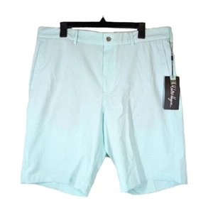 Walter Hagen Golf Shorts Perfect 11 Collection Mint Green Mens Size 38 NEW NWT - Picture 1 of 7