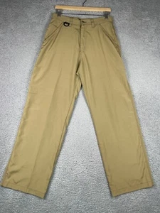 VTG BC Ethics Polyester Khaki Smooth Custom Fit Carpenter Macau Mens Size 30 - Picture 1 of 22