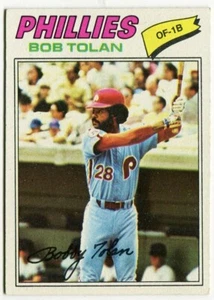 1977 Topps #188 Bob Tolan Philadelphia Phillies - Picture 1 of 2