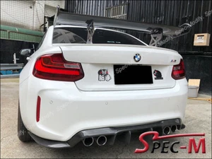 GTS Style Carbon Fiber Tail Wing Spoiler For BMW 2015+ F80 M3 F82 M4 F87 M2 CF - Picture 1 of 5