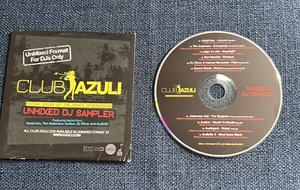 Club Azuli Unmixed DJ Sampler Various Artists Pre-2007 Release - Picture 1 of 8