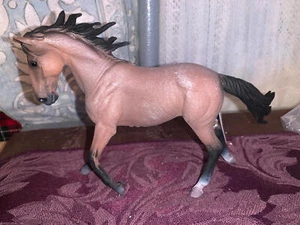 Breyer Model Horses Collecta Series Bay Roan Mustang - Foto 1 di 4