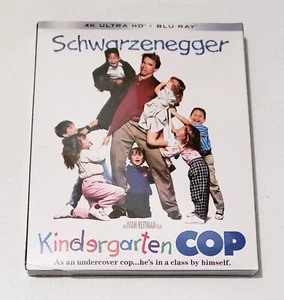 NEW ~ KINDERGARTEN COP KINO LORBER 4K ULTRA HD BLU-RAY W/ SLIPCOVER - Foto 1 di 2