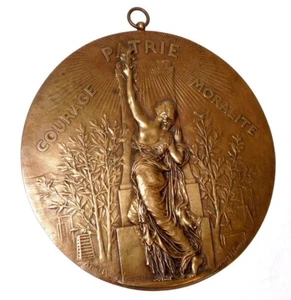 ANCIENNE SCULPTURE BRONZE FEMME ART NOUVEAU BARBEDIENNE SIGNÉE ALPHEE DUBOIS XIX - Imagen 1 de 15