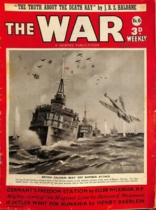 Vintage THE WAR Weekly magazine No:6 December 1939 THE TRUTH ABOUT THE DEATH RAY - Picture 1 of 1