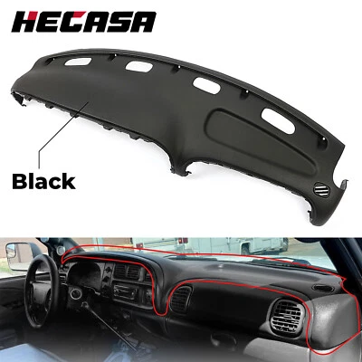 HECASA Black For Dodge Ram 1500 Replacement Dash Dashboard 1998 1999 2000 2001 Foto 1 de 4