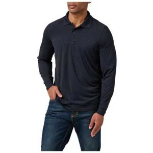5.11 Tactical - Helios Long Sleeve Polo Shirt - Picture 1 of 31