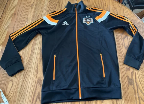 Adidas Houston Dynamo Classic Tracksuit Top Jacket Medium Size Cover