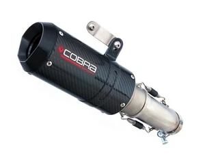 Cobra Sport Honda CB750 Hornet Exhaust Carbon Fibre GP Half System MCHN06S002-CF - Picture 1 of 10