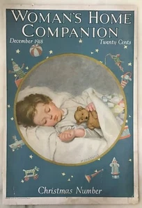 Woman's Home Companion - M. Hartwell - cover only, December 1918, Christmas baby - Imagen 1 de 1