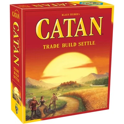 Catan Family Strategy Board Game: 5th Edition for Ages 10 and up, from Asmodee - Image 1 of 4