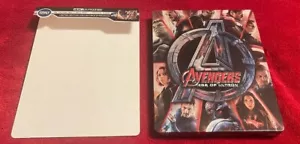 LIKE NEW! Avengers: Age Of Ultron 4K Steelbook Best Buy OOP W/J Card and Case - Picture 1 of 3