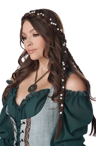Brand New Renaissance Faire Halo Braids (Brunette) - Picture 1 of 2