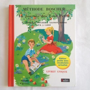  Méthode Boscher Ou La Journée Des Tout Petits. Livret Unique. Edition Poche  - Imagen 1 de 10